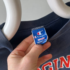 1980s University of Virginia USA Made Champion Sun Faded Sweatshirt