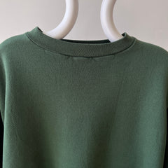 1980s/90s Blank Forest Green Sweatshirt