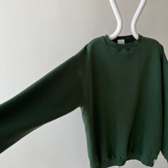 1980s/90s Blank Forest Green Sweatshirt