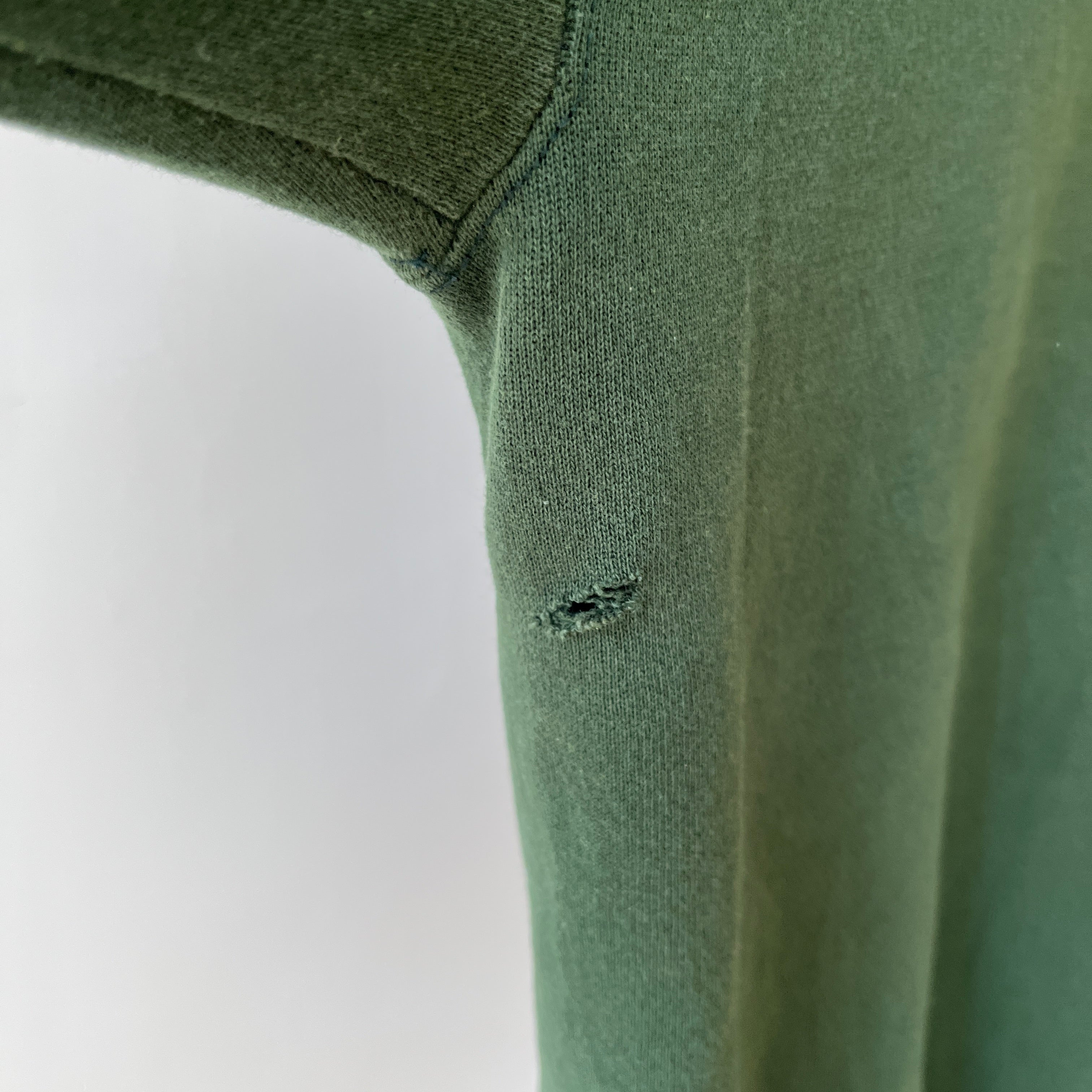1980s/90s Blank Forest Green Sweatshirt