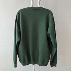 1980s/90s Blank Forest Green Sweatshirt