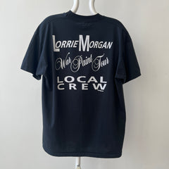 1994 Lorrie Morgan War Paint Tour Crew T Shirt - for diehard country fans who know