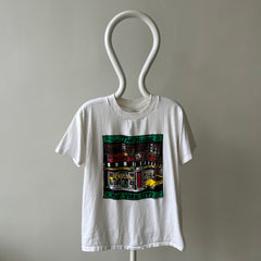 1990 The Village Pizza New York City Iconic Tourist T-Shirt