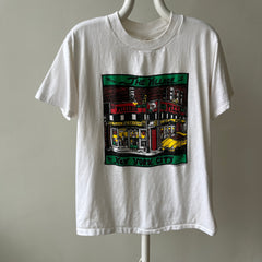 1990 The Village Pizza New York City Iconic Tourist T-Shirt