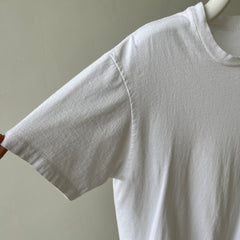 T-shirt teinté de peinture noire vierge des années 00