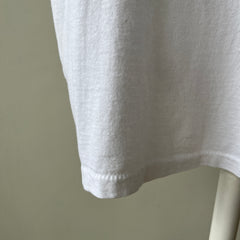 T-shirt teinté de peinture noire vierge des années 00