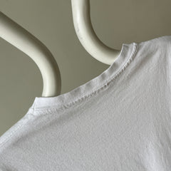 T-shirt teinté de peinture noire vierge des années 00