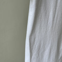 T-shirt teinté de peinture noire vierge des années 00