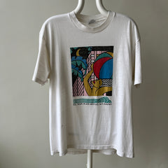 1980s El San Juan Hotel and Casino Worn Out and Stained 50/50 T-Shirt - Cool Graphic