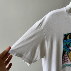 1980s El San Juan Hotel and Casino Worn Out and Stained 50/50 T-Shirt - Cool Graphic