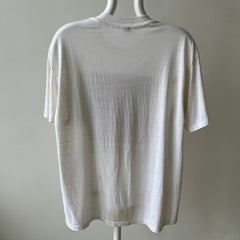 1980s El San Juan Hotel and Casino Worn Out and Stained 50/50 T-Shirt - Cool Graphic