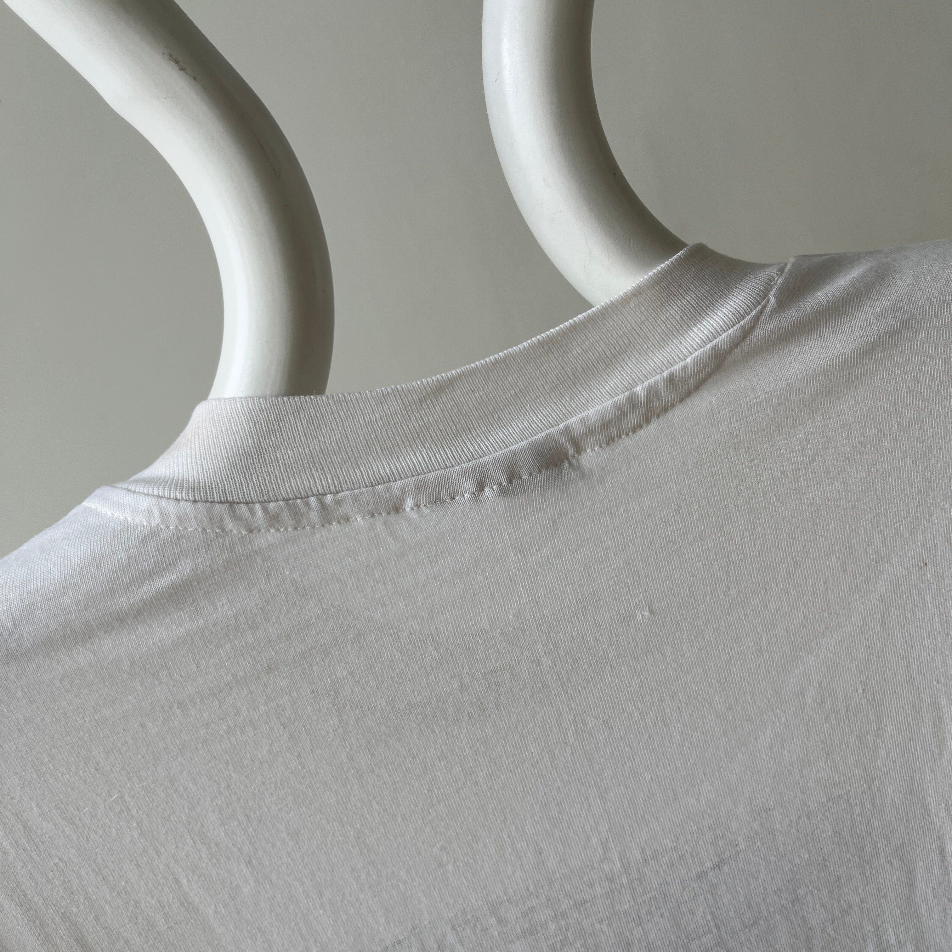 1980s El San Juan Hotel and Casino Worn Out and Stained 50/50 T-Shirt - Cool Graphic