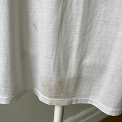 1980s El San Juan Hotel and Casino Worn Out and Stained 50/50 T-Shirt - Cool Graphic