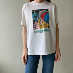 1980s El San Juan Hotel and Casino Worn Out and Stained 50/50 T-Shirt - Cool Graphic