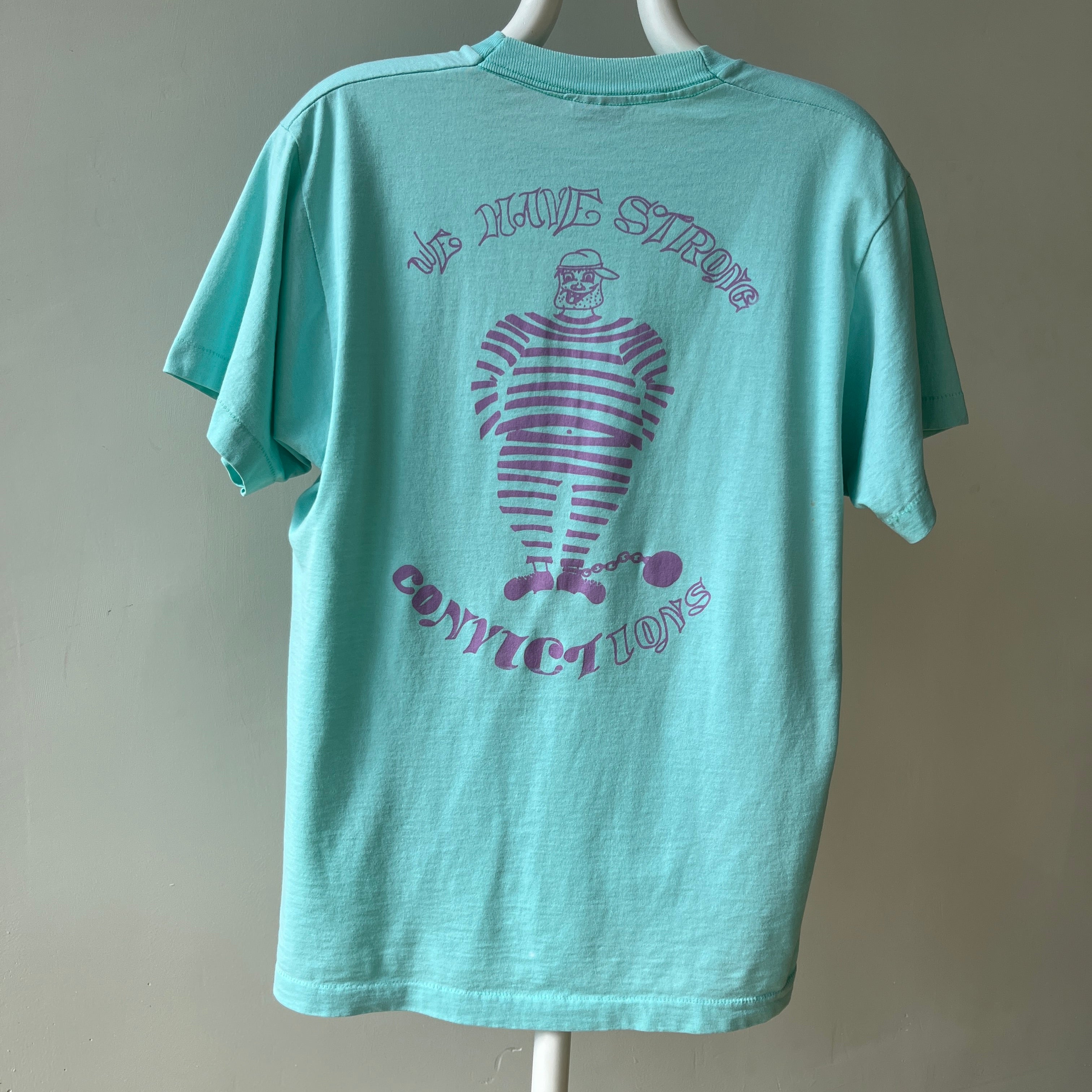 1980s/90s UNCC Department of Criminal Justice T Shirt