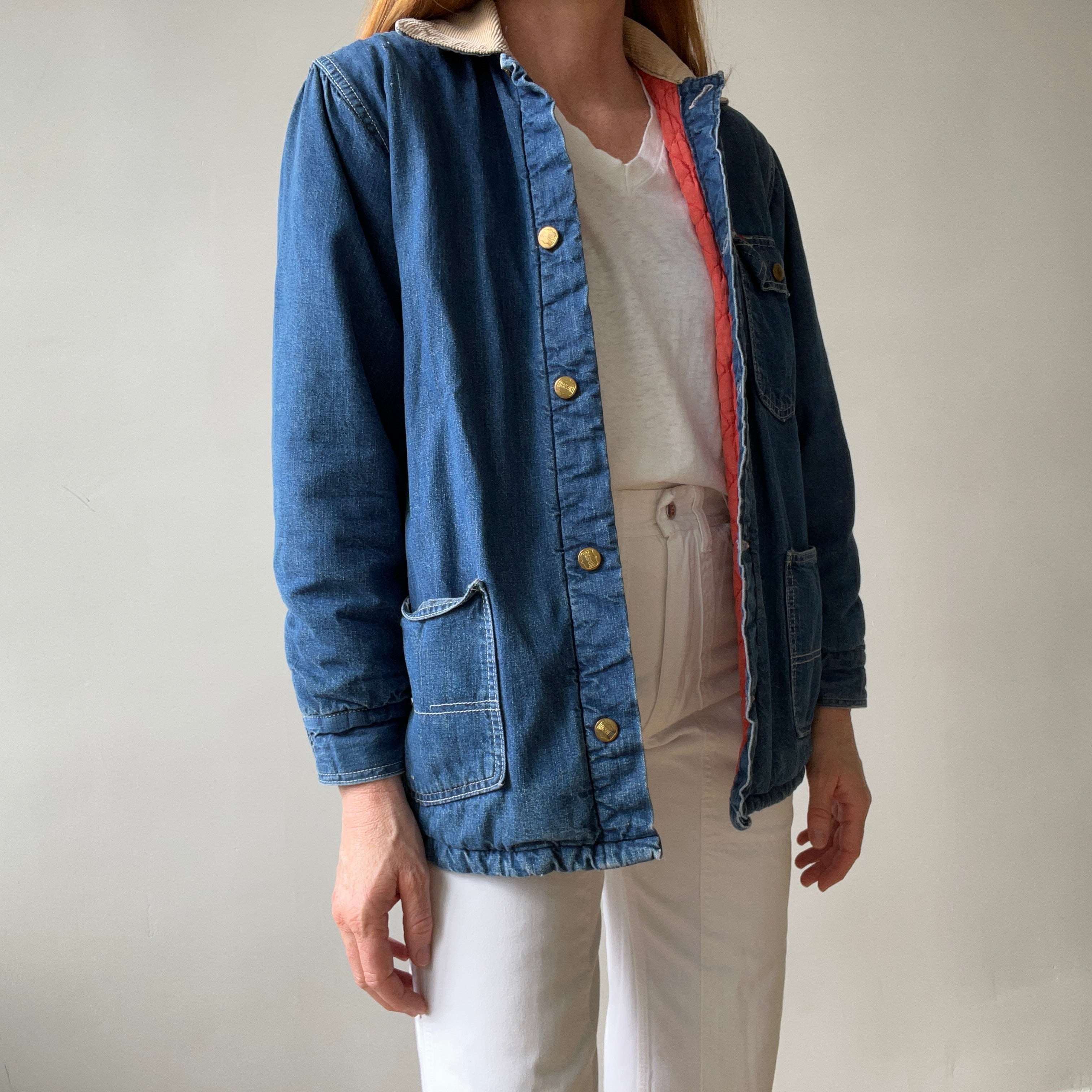1970s Big Smith Lined Denim Barn Jacket - WOAH