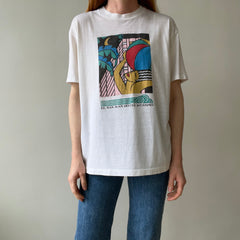 1980s El San Juan Hotel and Casino Worn Out and Stained 50/50 T-Shirt - Cool Graphic