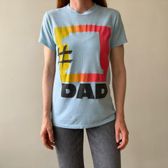 1970's #1 Dad Graphic T-Shirt