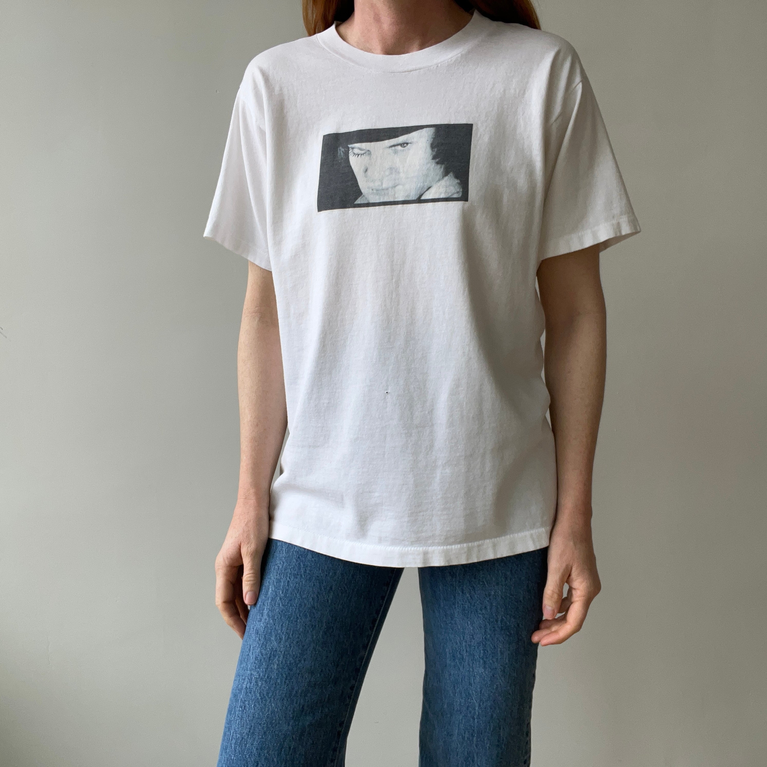 1990s Clockwork Orange Cotton T-Shirt - !!!!