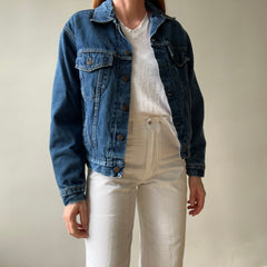 1970s Sears Roebucks Flannel Lined Denim Jacket