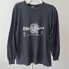 1990's San Vito De Cadore - Italian - Black Roses Pub Long Sleeve T-Shirt