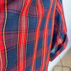 1970's Short Sleeve Henley Button Up