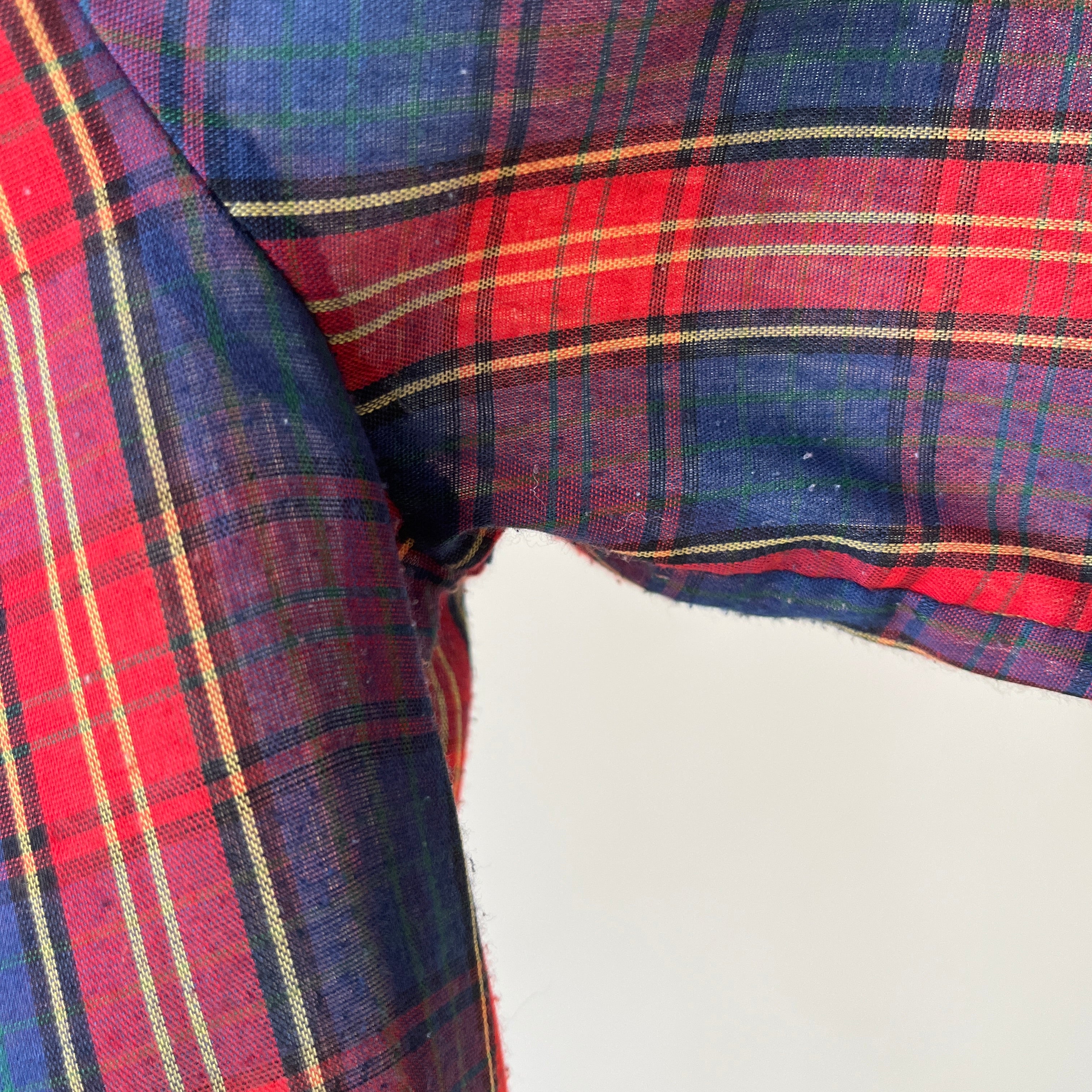 1970's Short Sleeve Henley Button Up