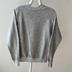 1970s Blank Sweatshirt Grey