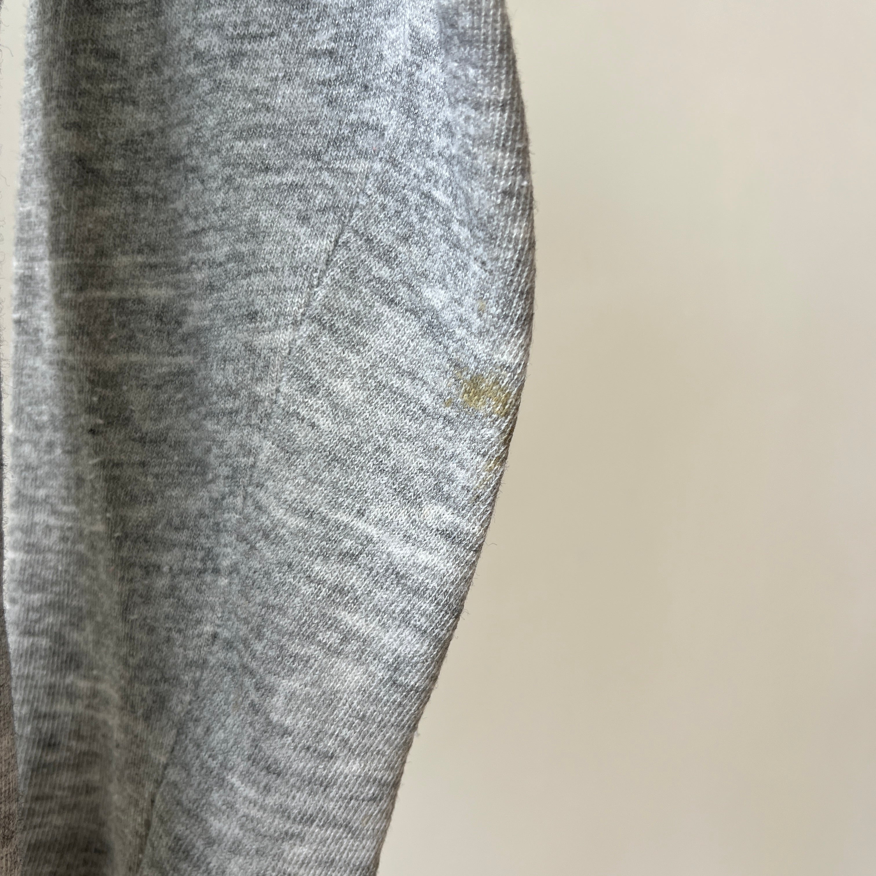 1970s Blank Sweatshirt Grey