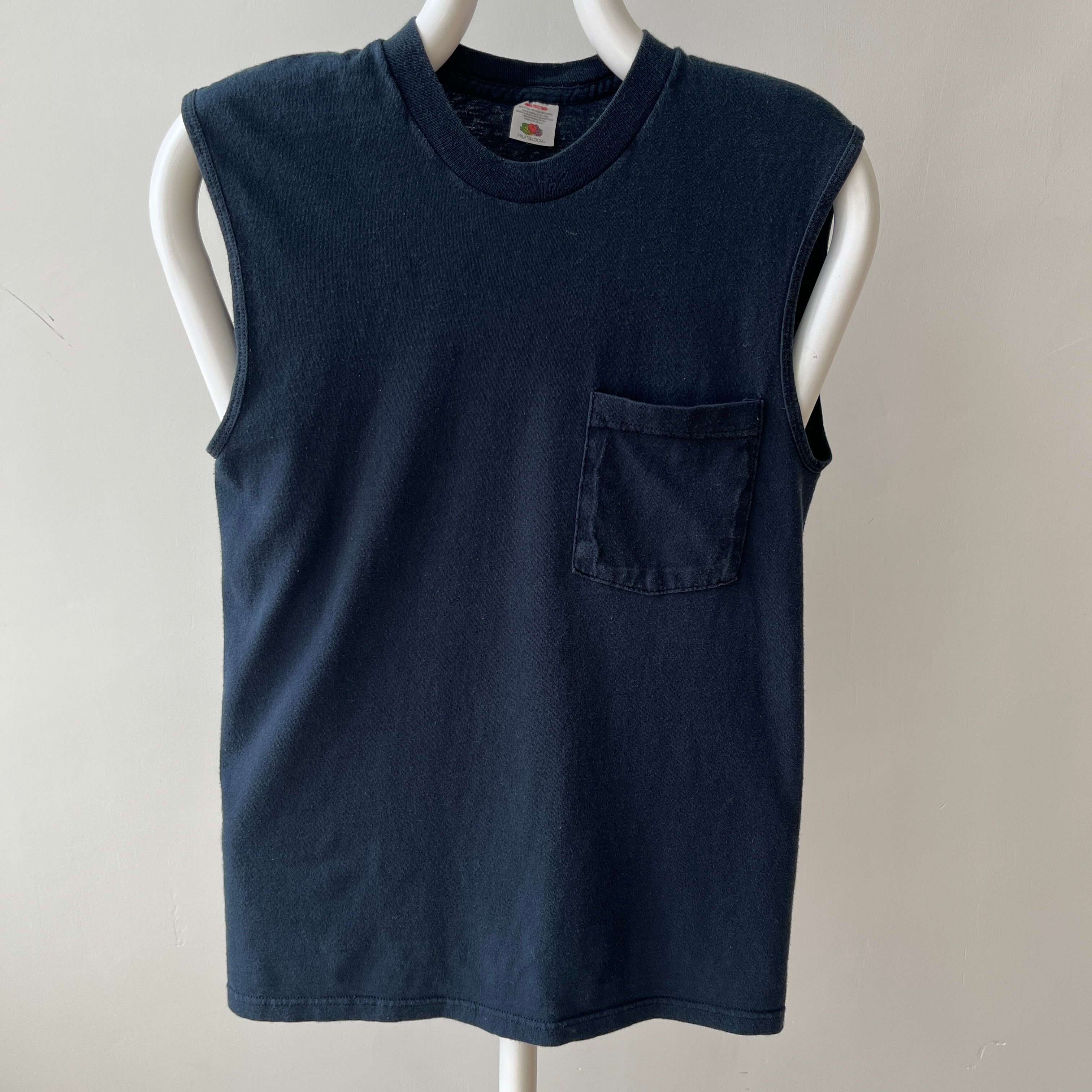 1990s Black Muscle Tank