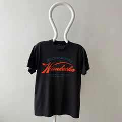 1970s Black Waukesha WI. Technician T-shirt
