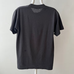 1970s Black Waukesha WI. Technician T-shirt