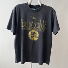 1980s Wisconsin Rapids Beach And Social Club Black T-Shirt