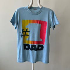 1970's #1 Dad Graphic T-Shirt