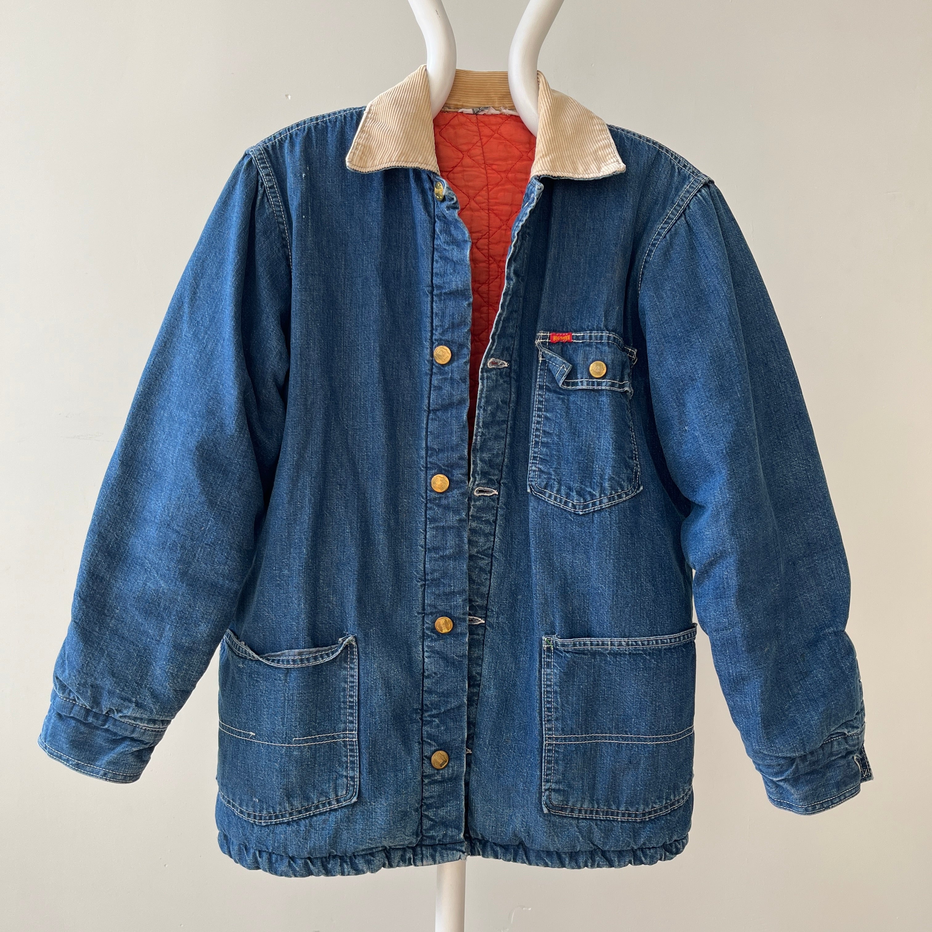 1970s Big Smith Lined Denim Barn Jacket - WOAH
