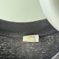 1980s Black Single Stitch Pocket T-Shirt