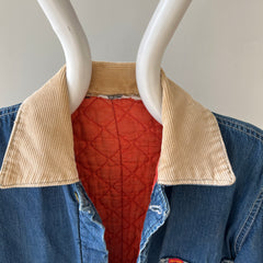 1970s Big Smith Lined Denim Barn Jacket - WOAH