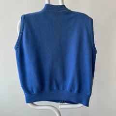 1970's Wrangler Sleeveless Zip Up Sweatshirt