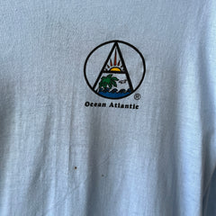 1980's Ocean Atlantic Graphic Long Sleeve T-Shirt