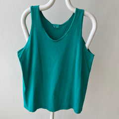 1970s USA MADE Gap Teal Tank-Top