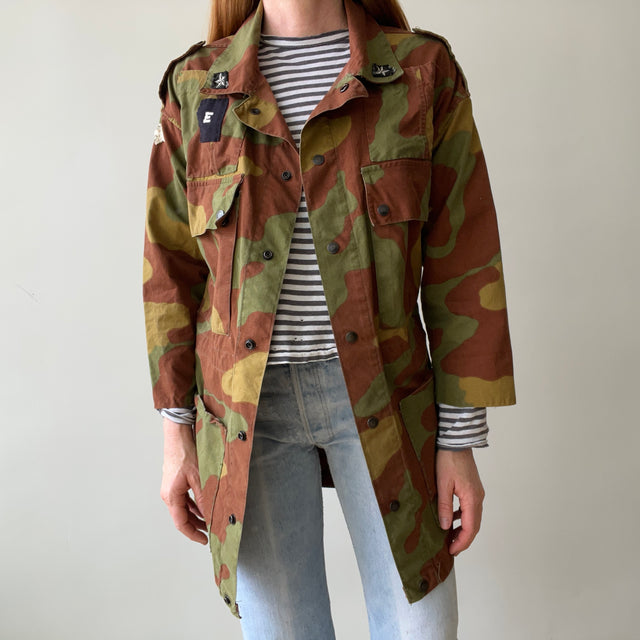 1960s Italian San Marco Military Camo Jacket Reworked
