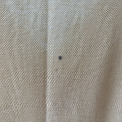 1980s Faded Yellow Beat Up Polo Shirt