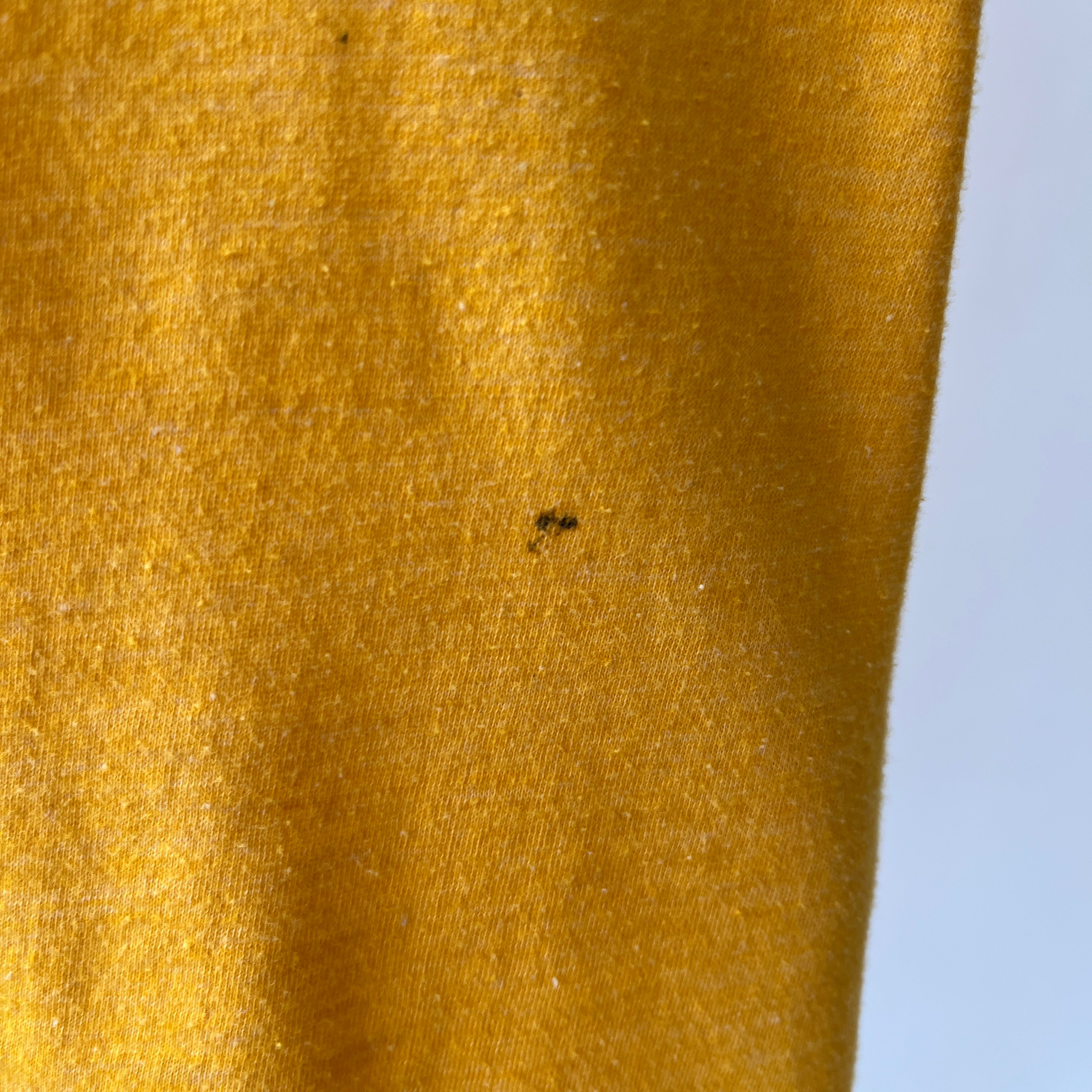 1970s Yellow, Where The Hell is Salamanca New York T-shirt