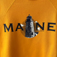 2002 Yellow Maine Sweatshirt