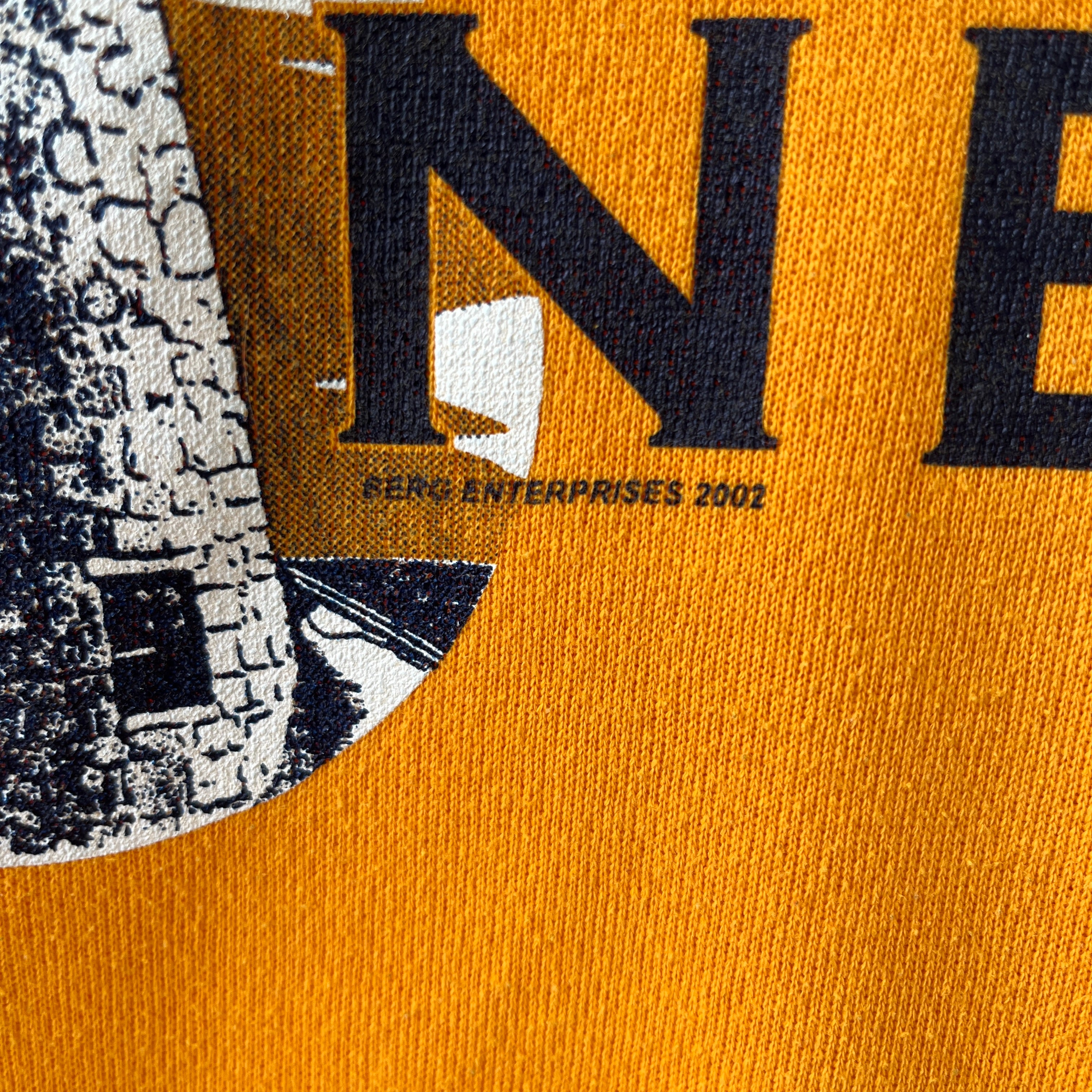 2002 Yellow Maine Sweatshirt