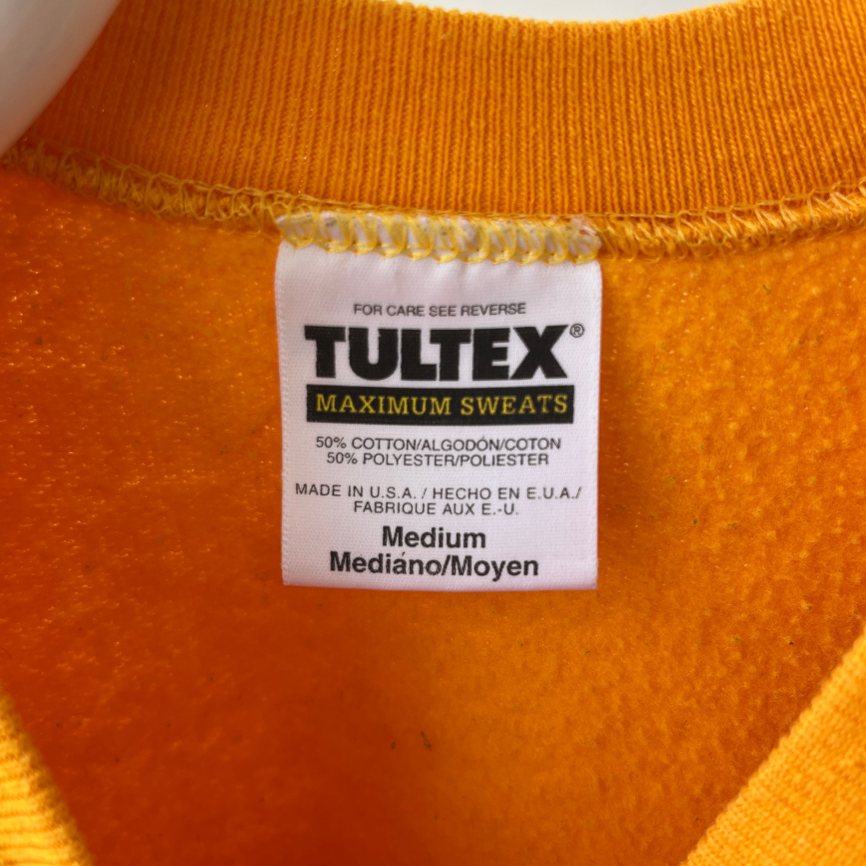 2002 Yellow Maine Sweatshirt