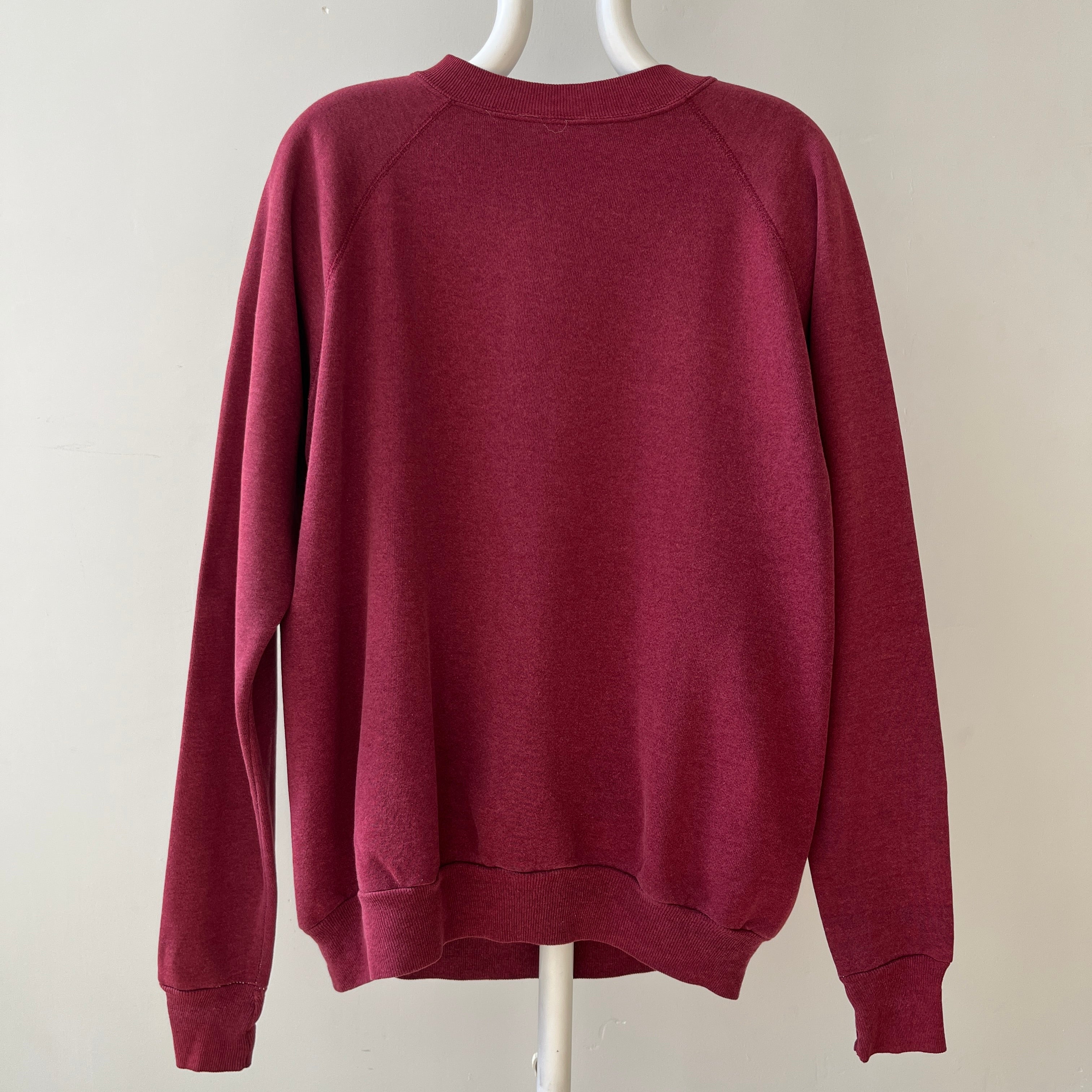 1980s/90s Burgundy USC Trojans Sweatshirt - FIGHT ON