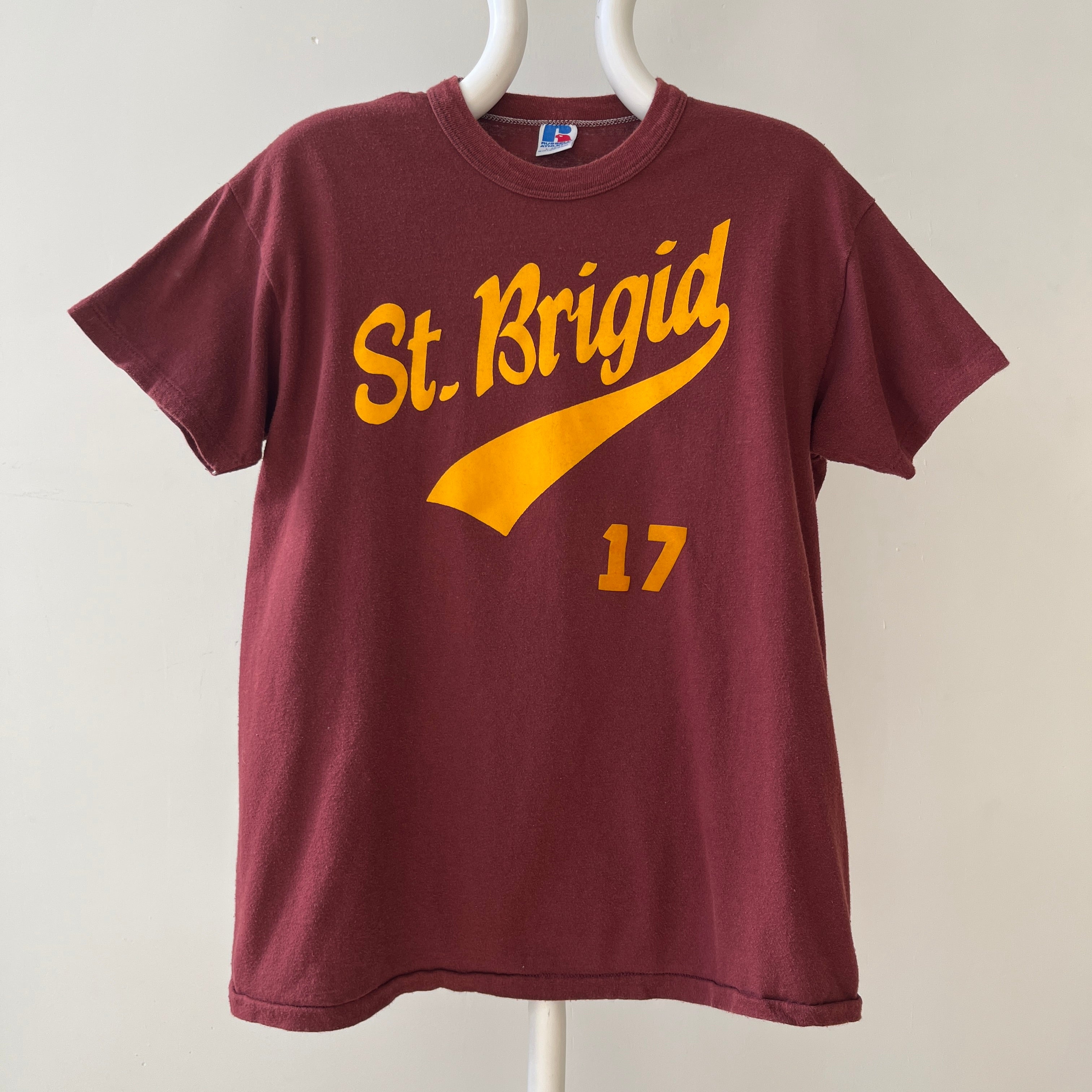 1980s St. Brigid Mish #17 Russell Athletic Shirt