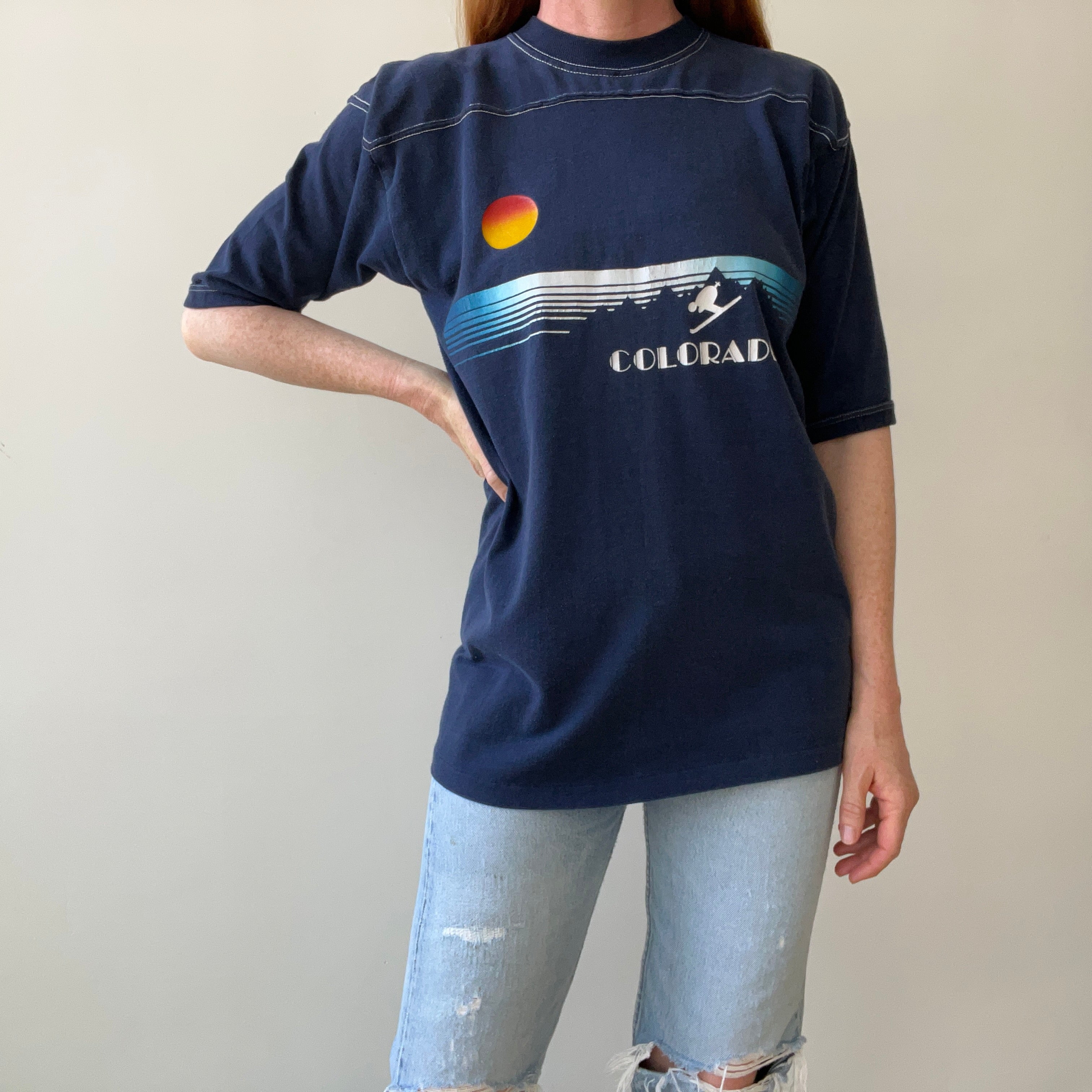 1970s/80s Colorado Football Style T-Shirt