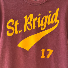 1980s St. Brigid Mish #17 Russell Athletic Shirt